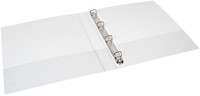 Ringband A4 4r. voortas 25mm wit Quantore-2