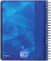 Collegeblok Oxford A4+ 4-rings lijn 120 vel blauw-2