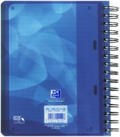 Notitieboek Oxford project A5+ 6R lijn 120vel blauw-2