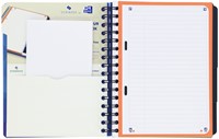 Notitieboek Oxford project A5+ 6R lijn 120vel blauw-1