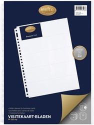 Showtassen A4 4/23r. visitekaart pk/10