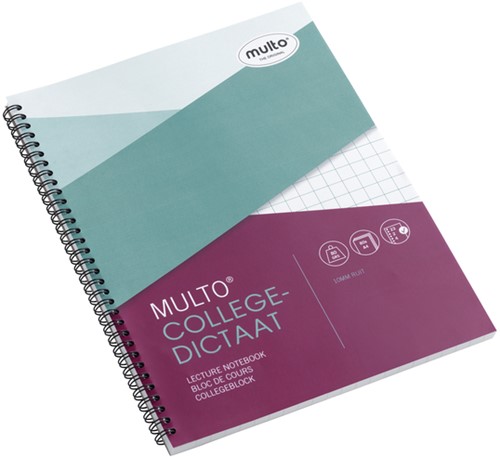 Collegedictaat Multo 23r. ruit 10mm 80gr. 80vel pk/80