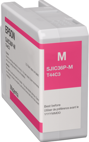 Inktcartridge Epson ColorWorks CW-C6000/C6500 series SJIC36P(M) magenta