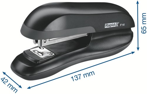 Nietmachine Rapid F16 zwart-3