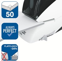 Nietmachine elektrisch Rapid 5050E wit/zwart-1