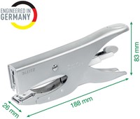 Niettang Leitz mat chroom-9