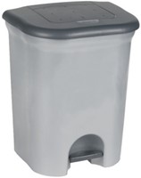 Afvalbak Keeeper Torge 2x11L grijs/antraciet