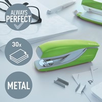 Nietmachine Leitz WOW NeXXt 30vel 24/6 groen-1