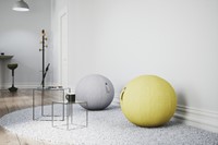 Zitbal MHBALL 65cm geel incl. pomp-2