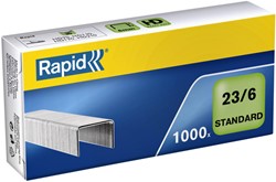 Nietjes 23/6 Rapid gegalvaniseerd standaard ds/1000