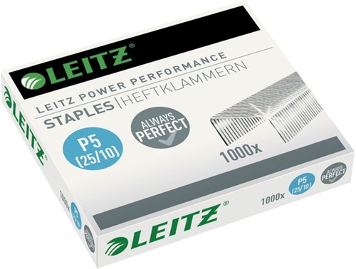 Nietjes 25/10 Leitz verzinkt ds/1000