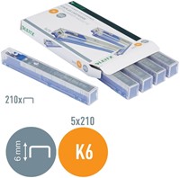 Nietjes 26/6 Leitz K6 verzinkt ds/5-6