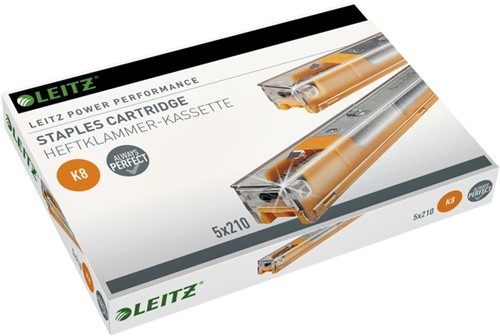 Nietjes 26/8 Leitz K8 verzinkt ds/5