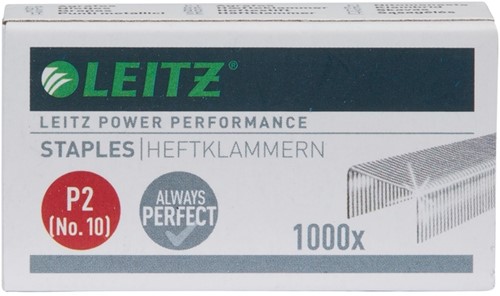 Nietjes nr.10 Leitz verzinkt ds/1000