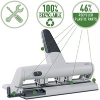 Perforator Leitz 5114 4gts zwart 60vel-4