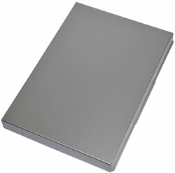 Klembordkoffer Maul Assist A4 zijopening aluminium