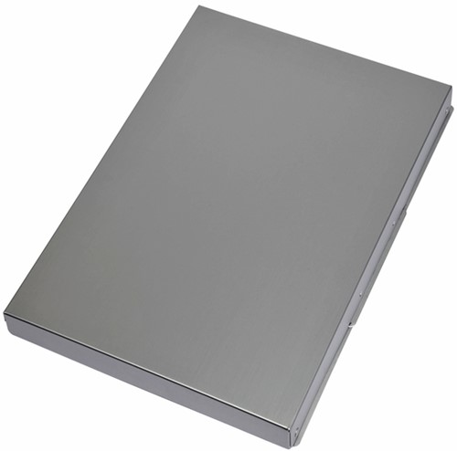 Klembordkoffer Maul Assist A4 zijopening aluminium