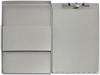 Klembordkoffer Maul Assist A4 zijopening aluminium-2