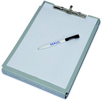 Klembordkoffer Maul Case A4 topopening aluminium-24