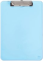 Klembord MAUL A4 staand transparant neon blauw