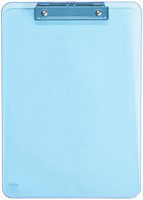 Klembord MAUL A4 staand transparant neon blauw-2