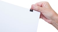 Papierklem Maul 213 Foldback 16mm capaciteit 5mm zwart ds/12-3