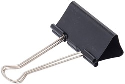 Papierklem Maul 213 Foldback 51mm capaciteit 20mm zwart ds/12