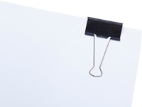 Papierklem Maul 213 Foldback 51mm capaciteit 20mm zwart ds/12-3