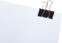 Papierklem Maul 213 Foldback 51mm capaciteit 20mm zwart ds/12-3