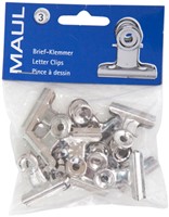 Papierklem Maul bulldog 30mm capaciteit 10mm pak/10-7