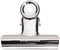 Papierklem Maul bulldog 70mm capaciteit 40mm pak/5
