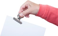 Papierklem Maul met magneet 50mm pk/2-4