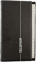 Telefoonalbum Kangaro K-6200 4 rings A-Z zwart