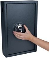 Sleutelkast Pavo Fingerprint 50haken donkergrijs -2
