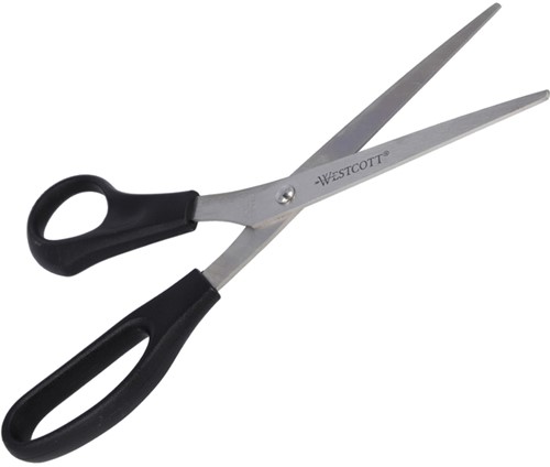 Schaar Westcott 210mm linkshandig RVS/kunststof grip-3