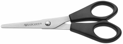 Schaar Westcott 130mm RVS met kunststof grip