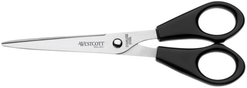 Schaar Westcott 155mm RVS met kunststof grip