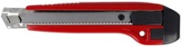 Snijmes Westcott Premium 18mm met metalen geleiding rood-3