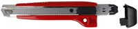 Snijmes Westcott Premium 18mm met metalen geleiding rood-5