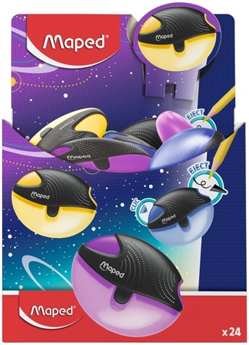 Puntenslijper Maped Galactic 1gaats in display 24stuks ass.-2
