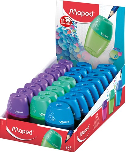 Puntenslijper Maped Shaker 1gaats ass.