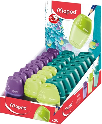 Puntenslijper Maped Shaker 1gaats ass.