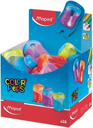 Puntenslijper Maped Colorpeps dubbel ass.