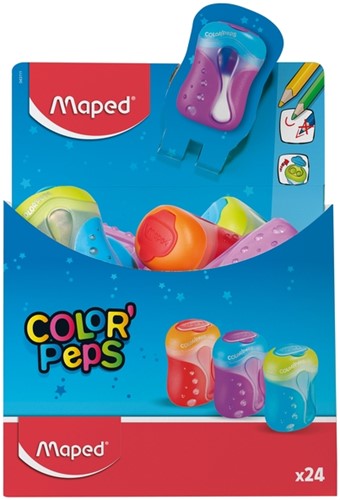 Puntenslijper Maped Colorpeps dubbel ass.-2