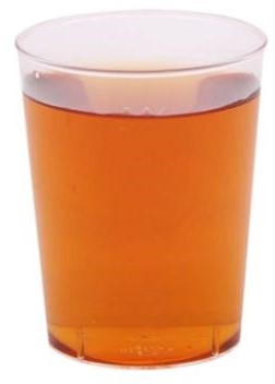Borrelglas zonder voet glashelder 40ml ps ds/2000
