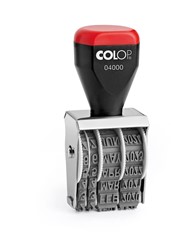 Stempel datum 4mm Colop 04000