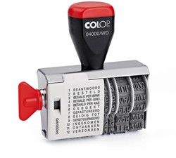 Stempel datum/woord Colop 04000