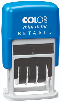 Stempel datum/woord S160B BETAALD