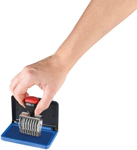 Stempelkussen  5x 9cm blauw Colop-3