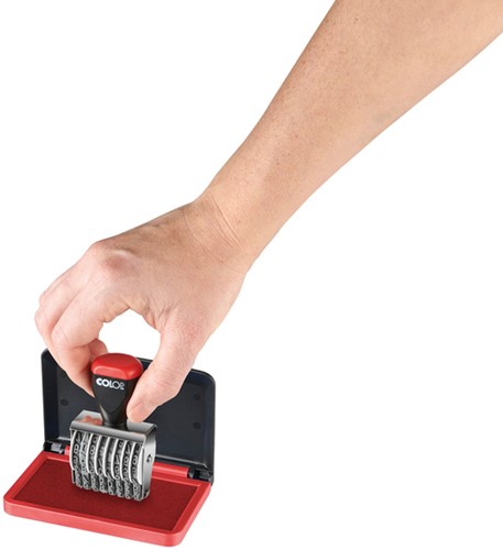 Stempelkussen  5x 9cm rood Colop-3